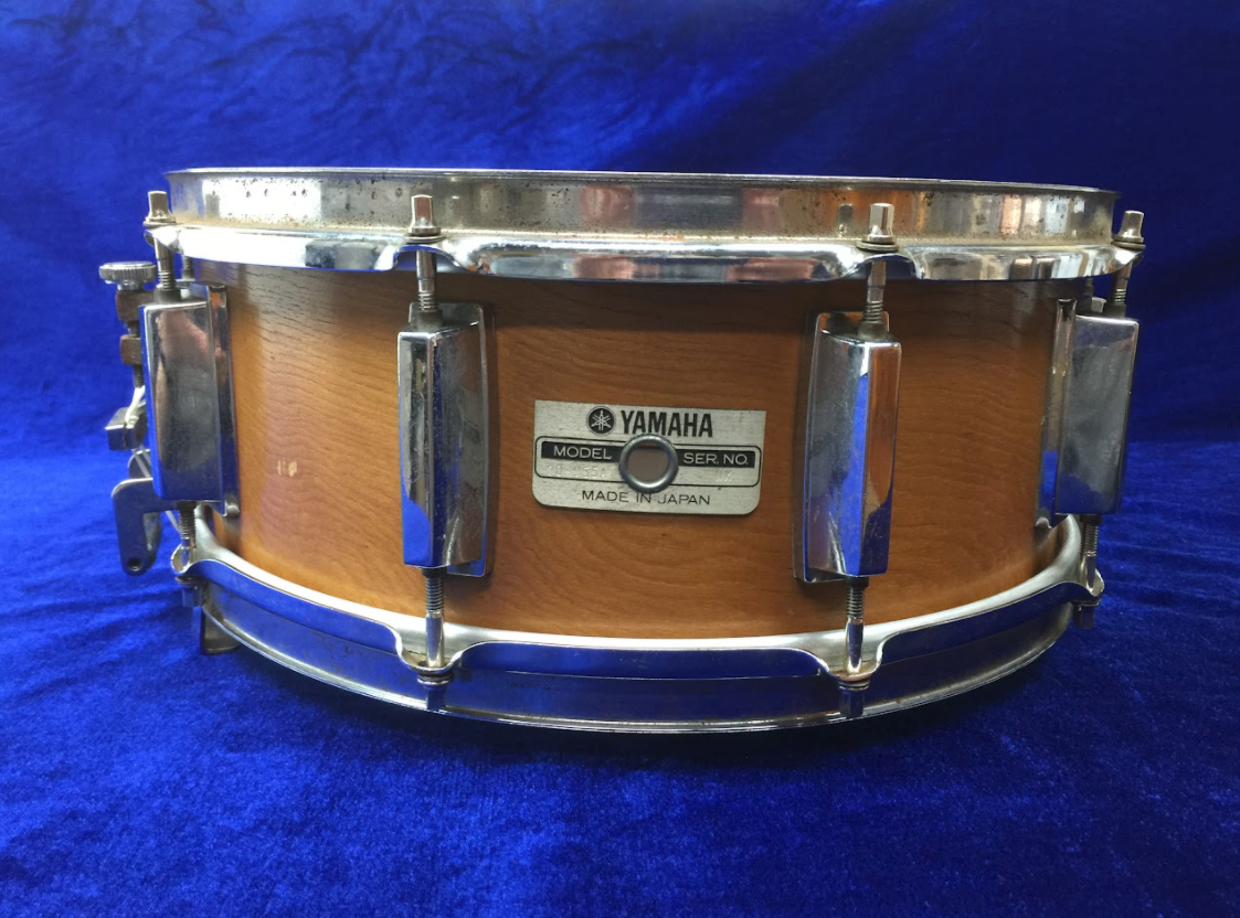 Used YAMAHA YD9000 Series Snare Drum SD-955A 14x5.5