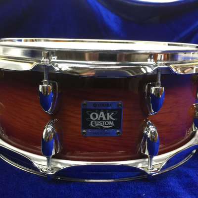 Used YAMAHA NSD-085A Oak Custom 14x5.5 Snare Drum