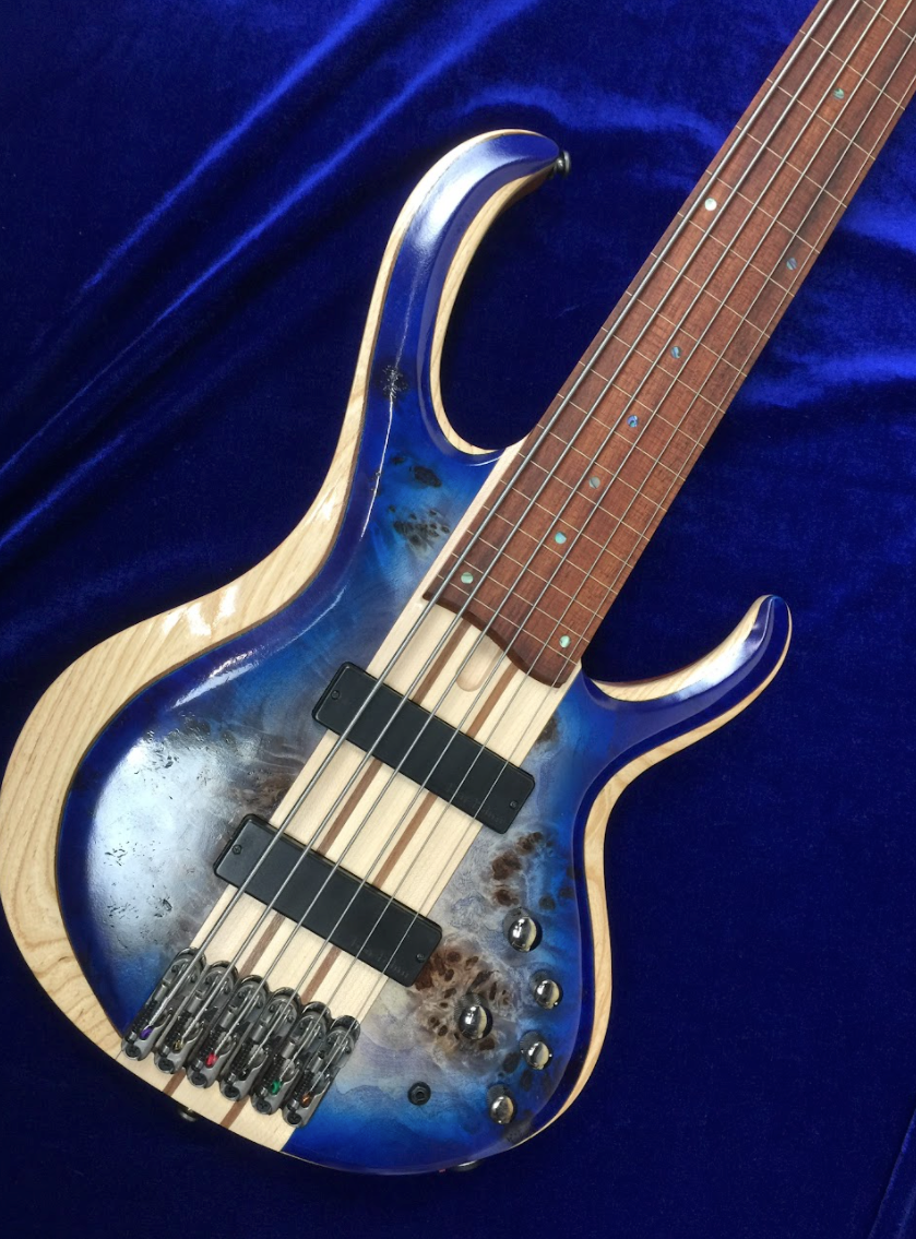 Used Ibanez BTB846 Fretless 6 String