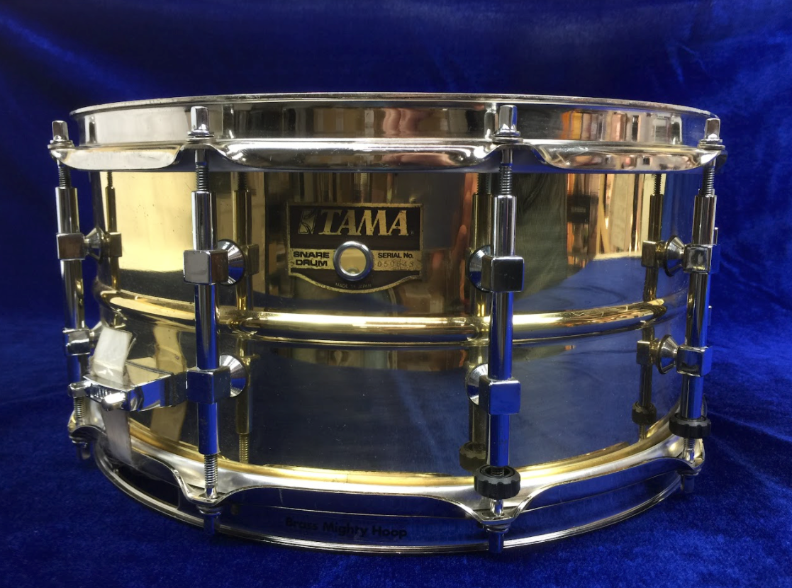 Used TAMA BR546 Brass 14x6.5 Snare Drum