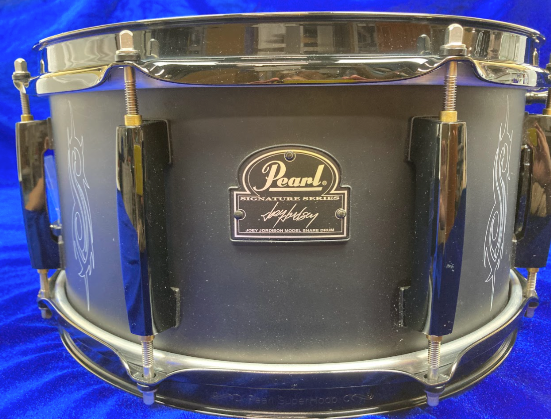 Used Pearl JJ1365 Joey Jordison Signature Snare Drum Kunoichi