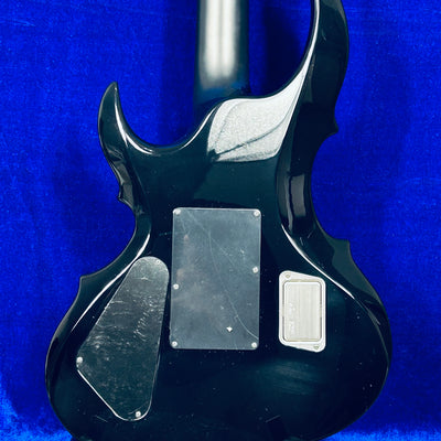 Used ESP E-II FRX FM Reindeer Blue Flame Maple Top Alder Back Body w/Soft Case