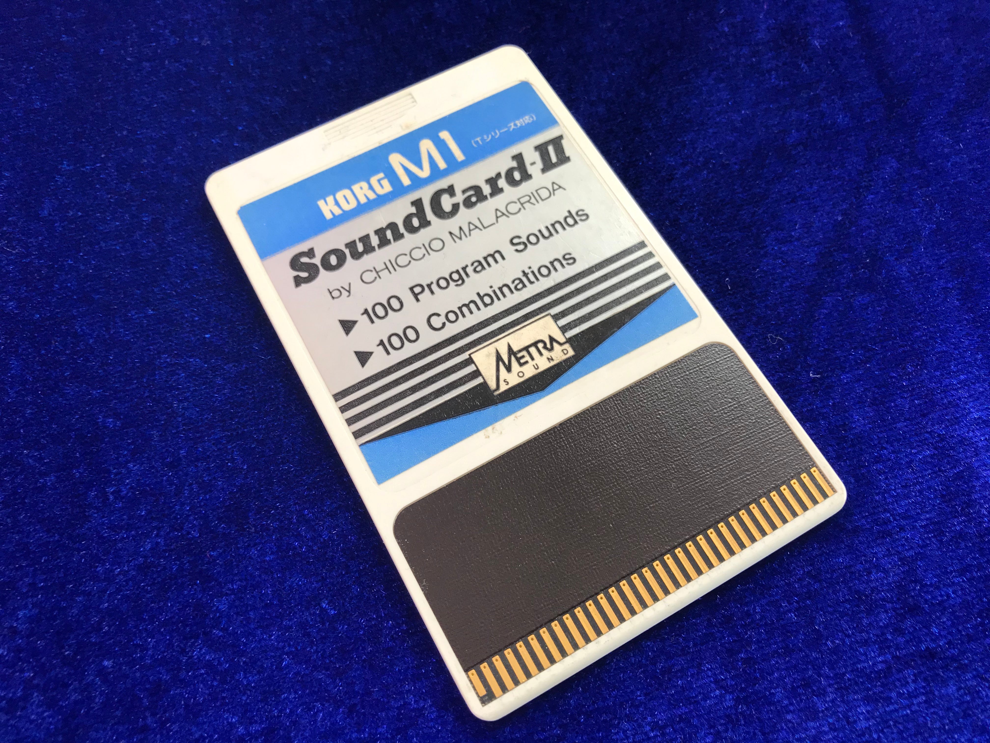 Used KORG Sound Card-II